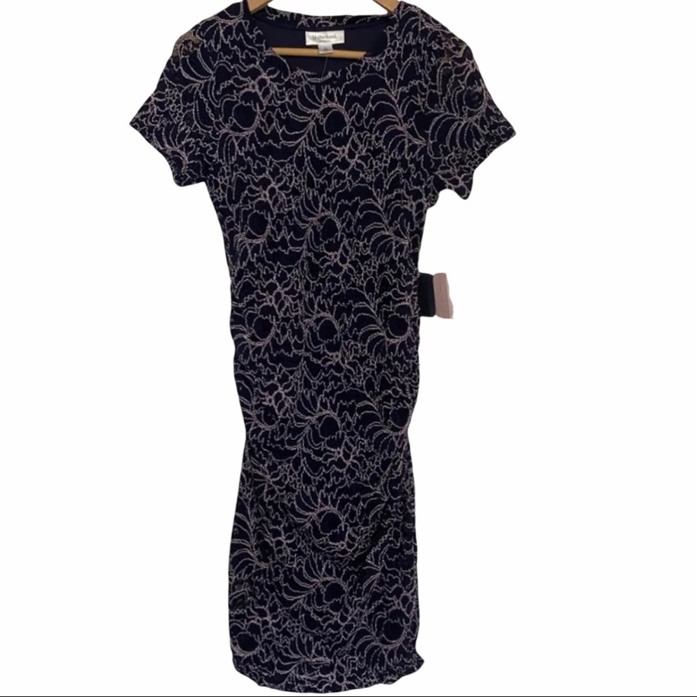 NWT Motherhood Maternity Gender Reveal Dress